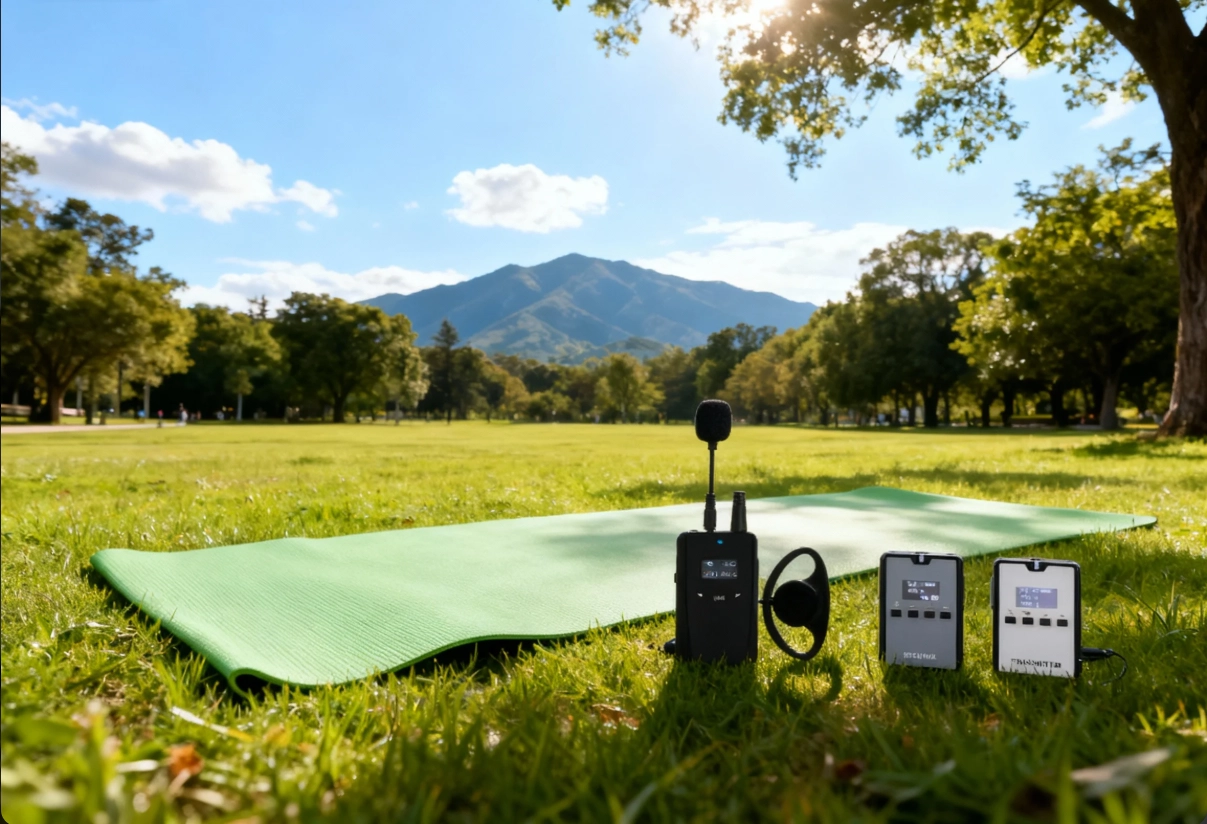 outdoor-yoga-audio-device