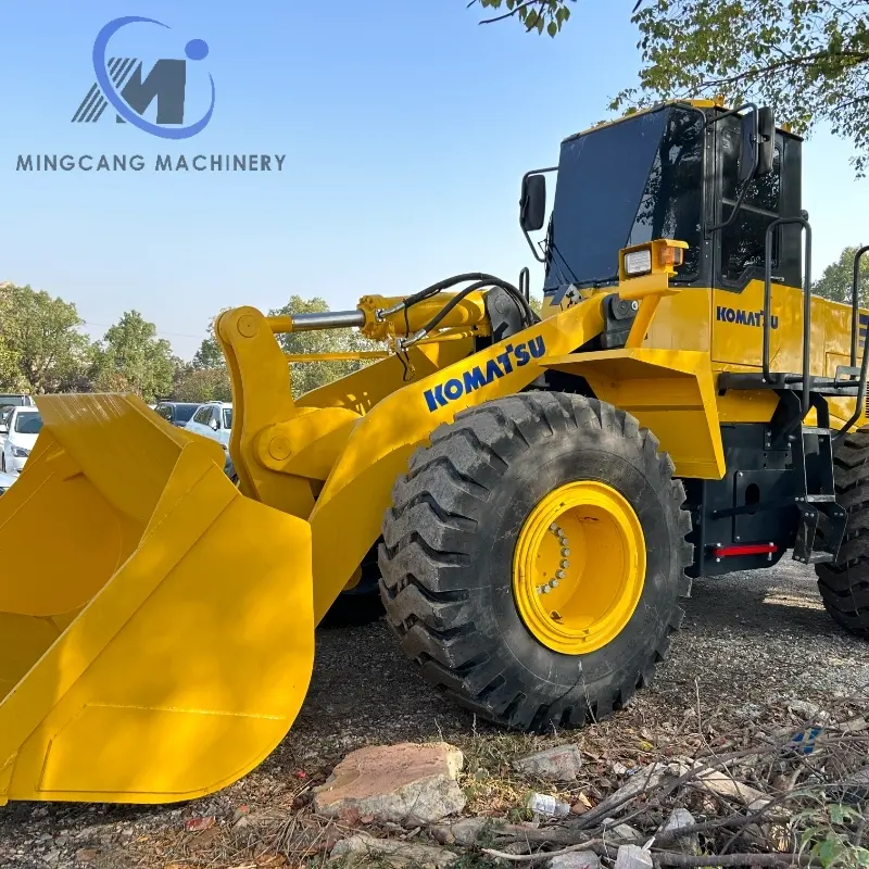 Construction Machinery 6 Tons Second-Hand Komatsu WA380 Wheel Loader