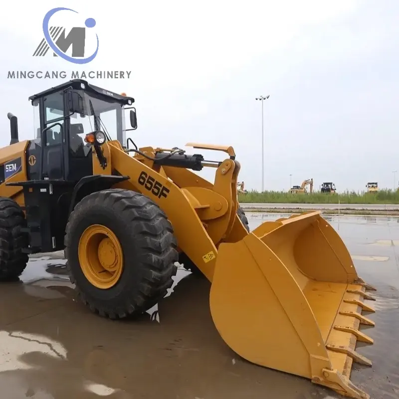 High Performance large and mini Front End Backhoe SEM665F Loader