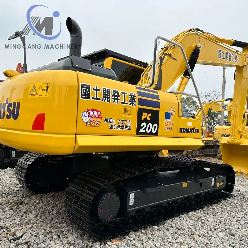 High Quality Used Komastu PC200 20ton Excavator Heavy Equipment