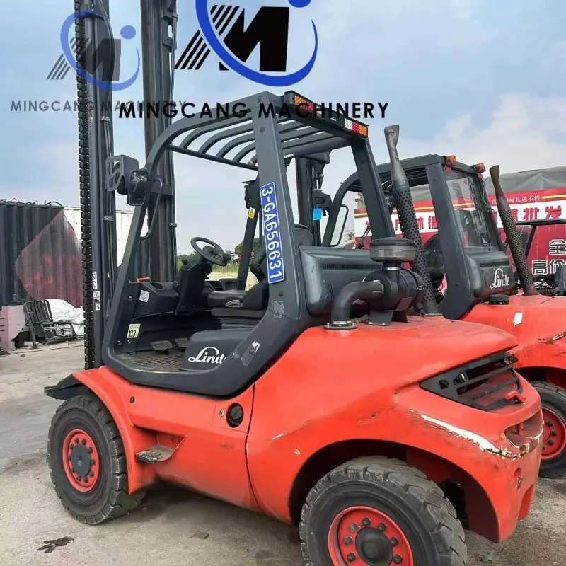 Linde Forklift Technology 4 Wheel Drive 5 Ton Electric Forklift Truck