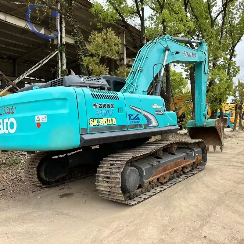 Original Japan Used Kobelco SK350D 35ton Excavator for sale