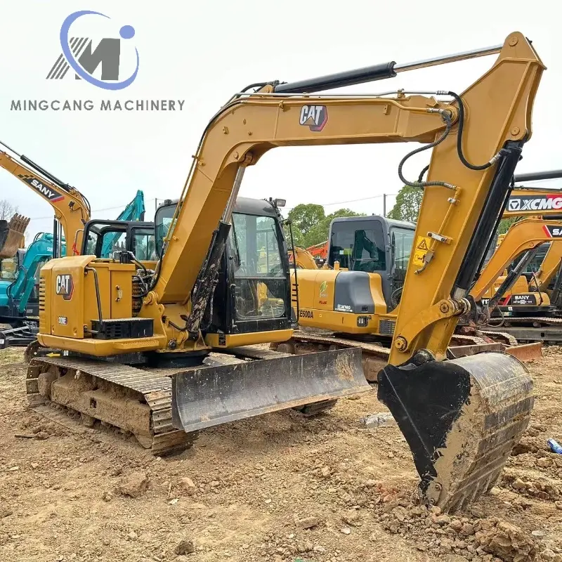 used Cat excavator 308E (1)