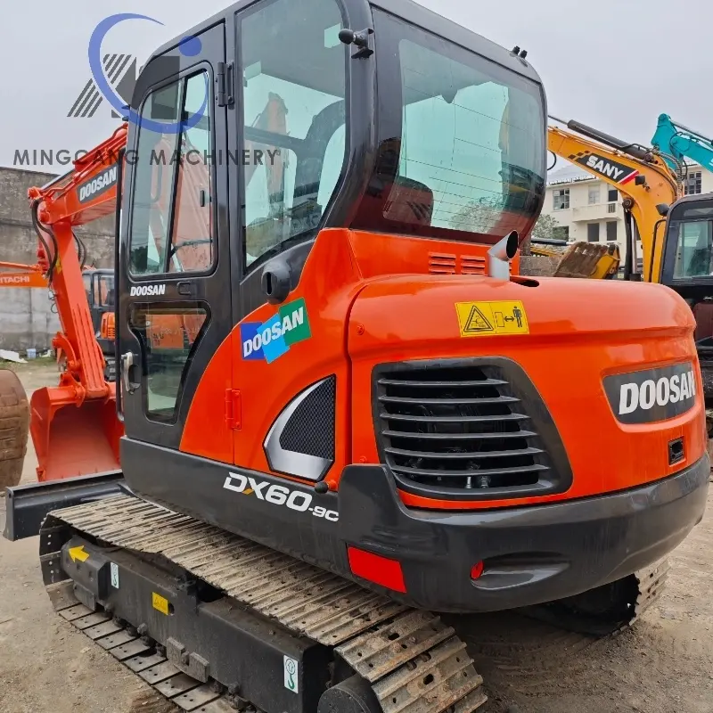 Doosan 6ton DX60 second-hand hydraulic crawler excavator