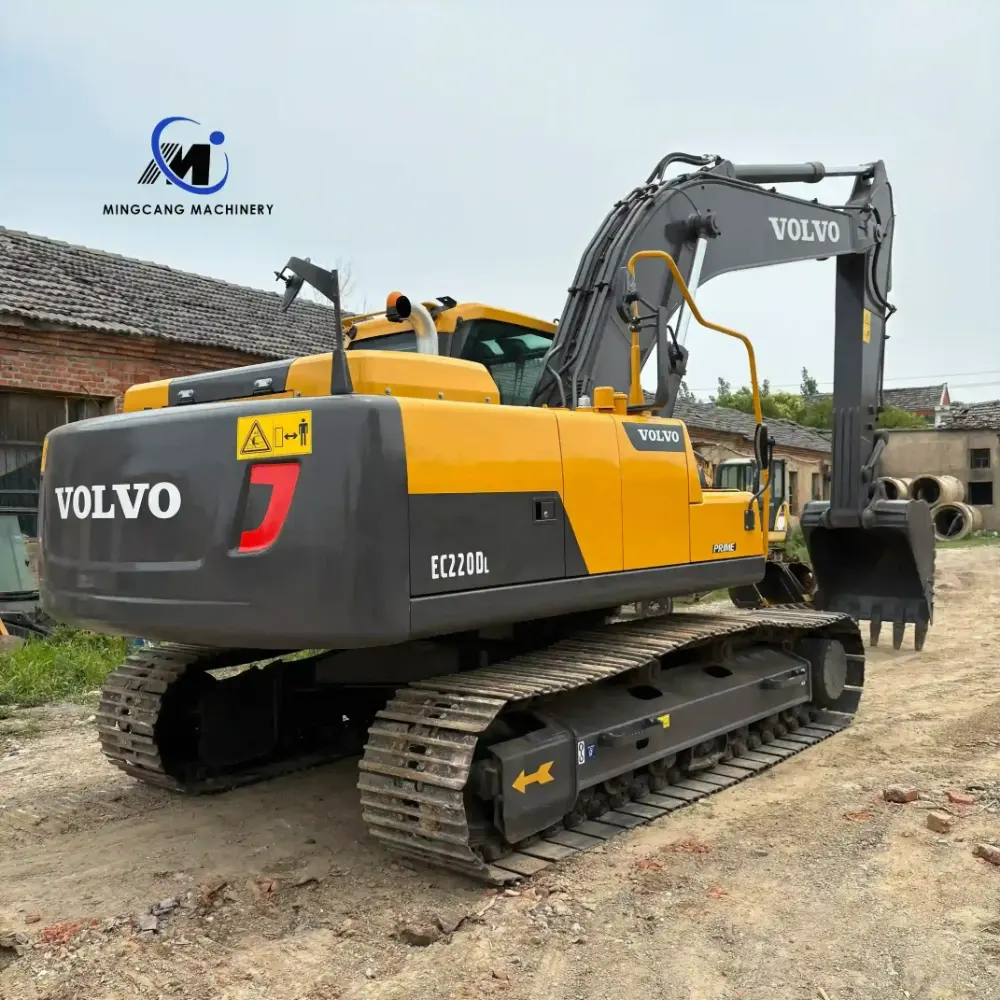 Excavadora Volvo EC220DL 20 toneladas original usada en venta con buen precio y calidad