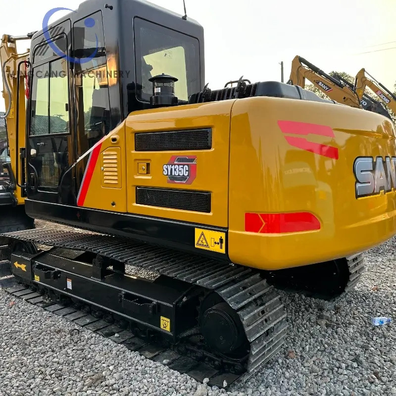 SANY SY135C 13ton Powerful Used Crawler Excavators For Sale
