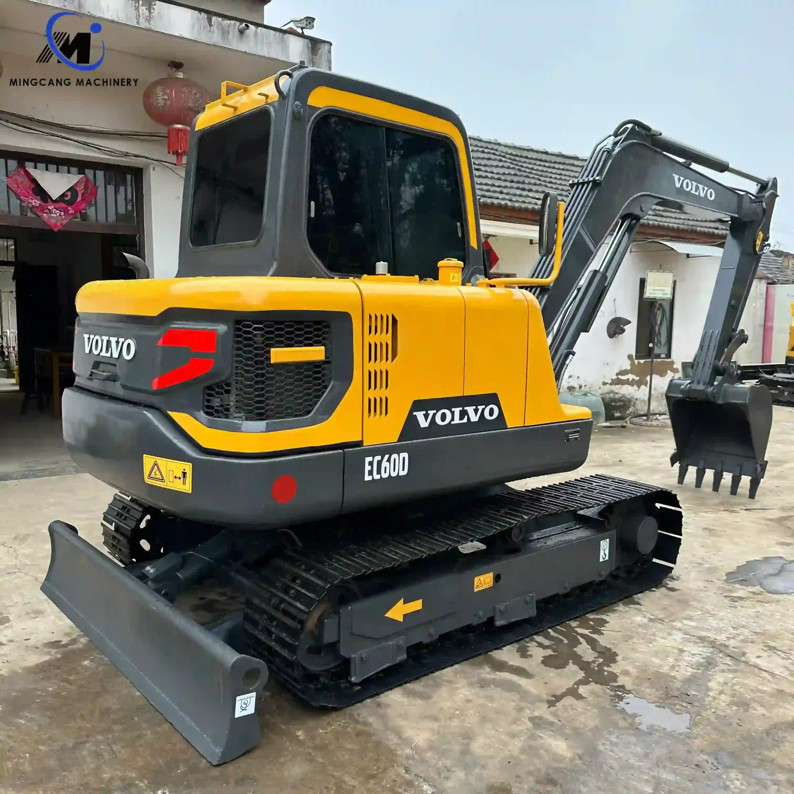 Used volvo ec60d excavator 6ton min excavator for sale