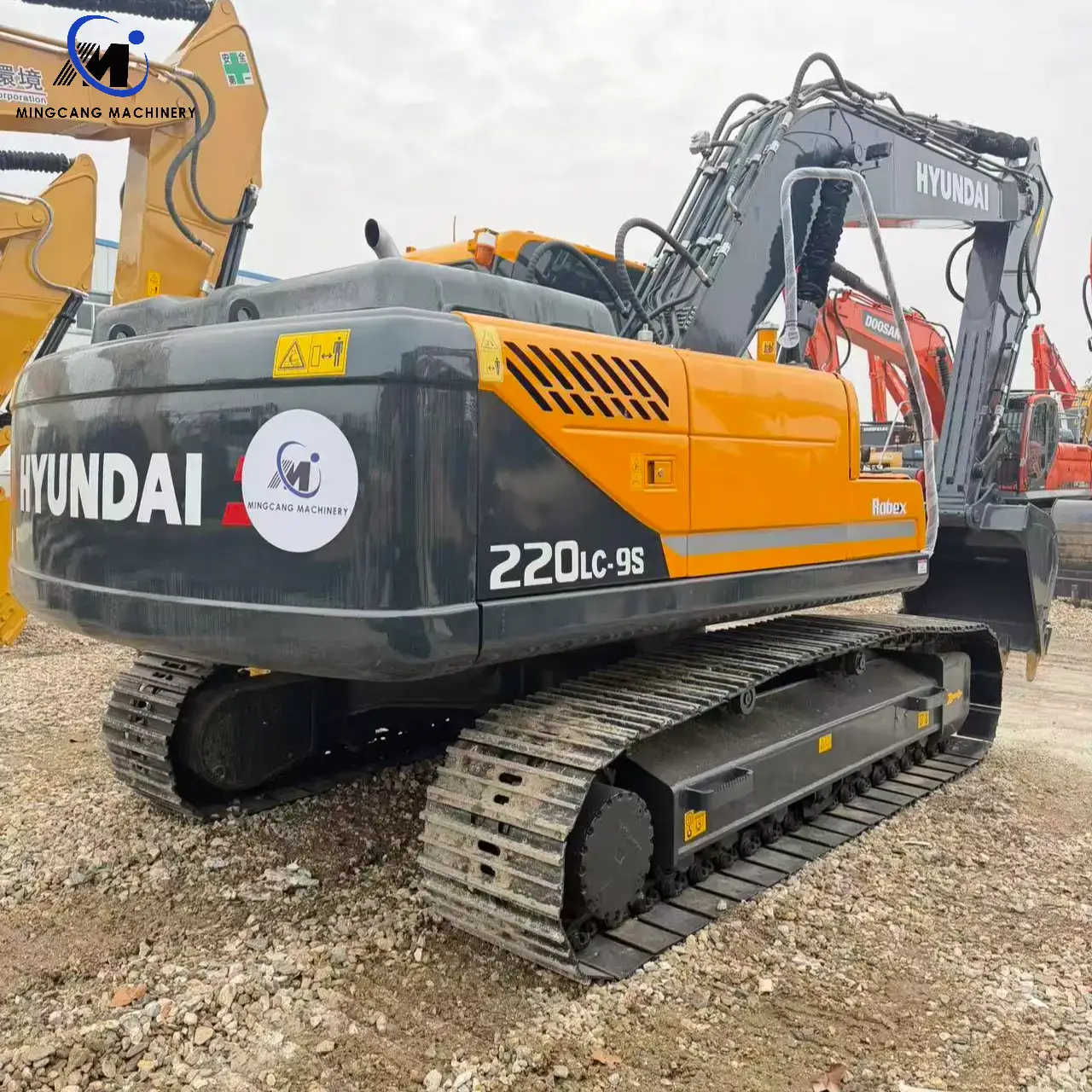 Original Hyundai excavator 22ton excavator used hyundai 220lc-9s with perfect performance for sale