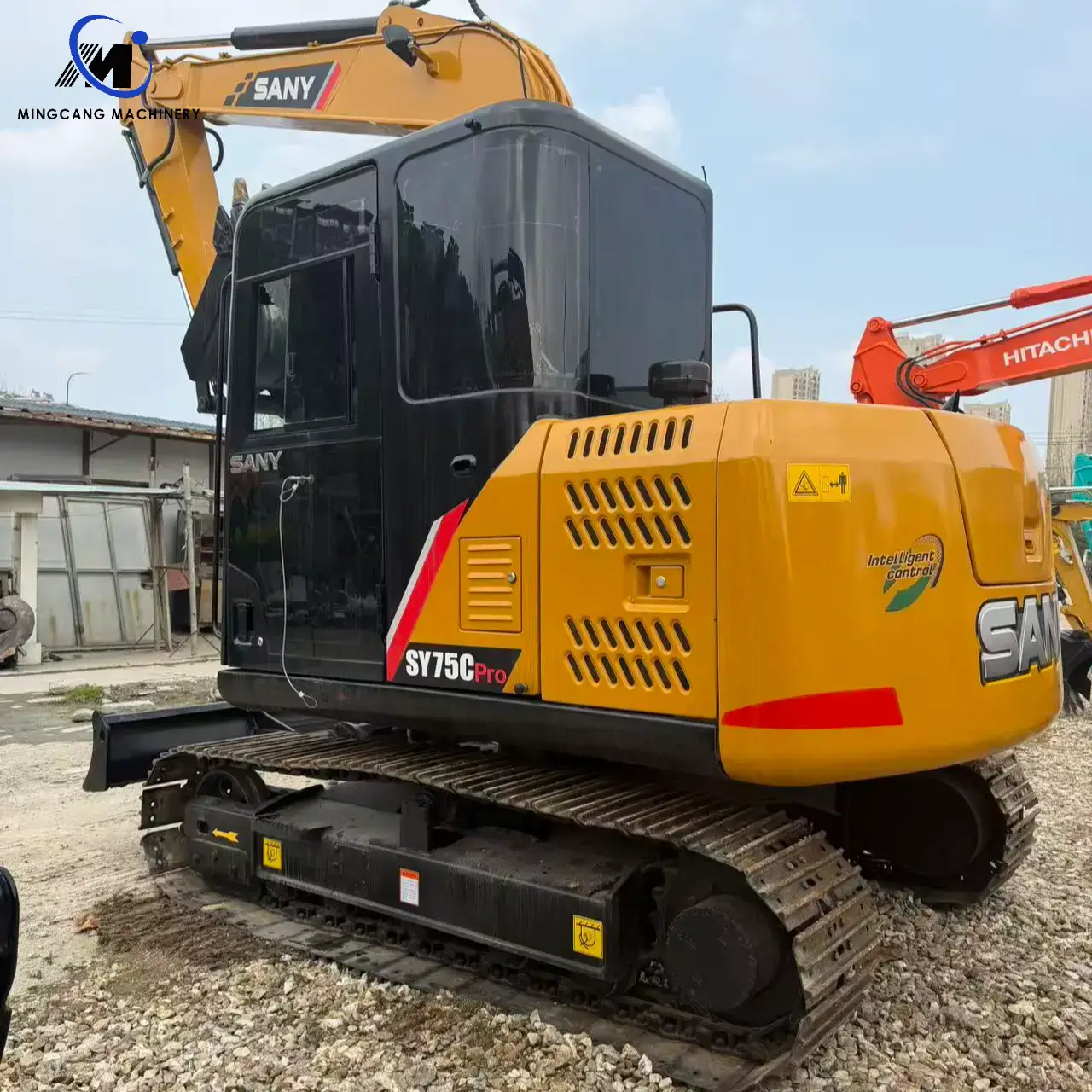 Original Sany excavator 7.5 ton excavator used Sany SY75C pro with perfect performance for sale