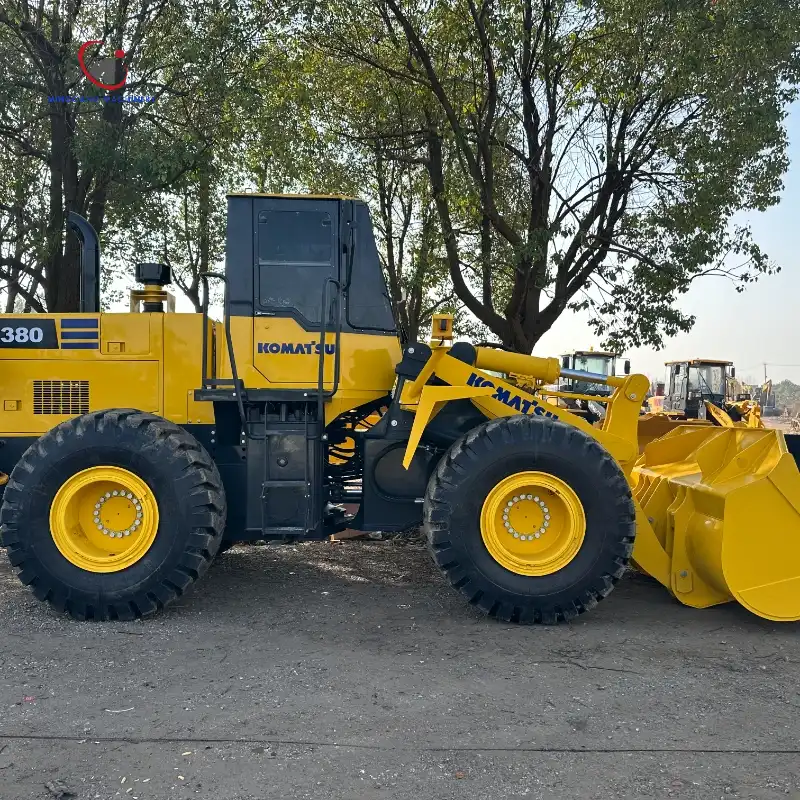 Original Used Komatsu WA380 Loader 5ton Wheel loader For sale
