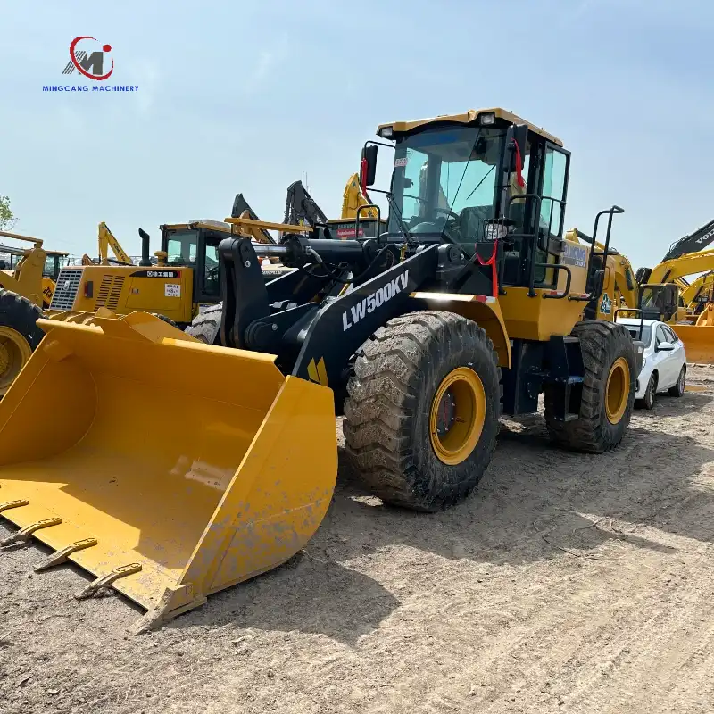Original Used xcmg LW500KV Loader 5ton loader For sale