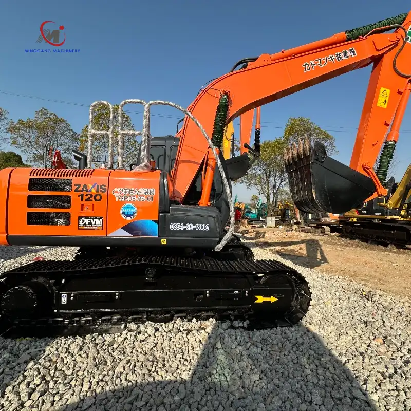 Used Hitachi ZX120 12ton excavator Hitachi miniexcavator For Sale