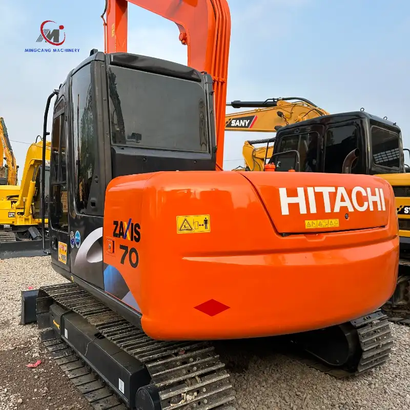 Used Hitachi ZX70 7ton excavator Japan Excavator miniexcavtor For Sale