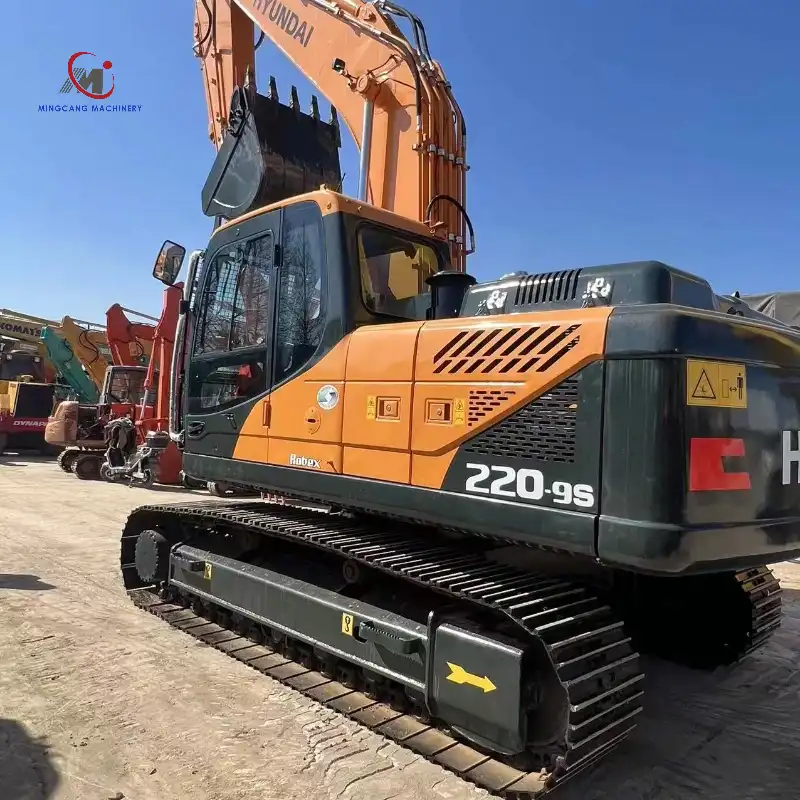 Used Hyundai excavator 220-9S 20ton excavator Korea For Sale