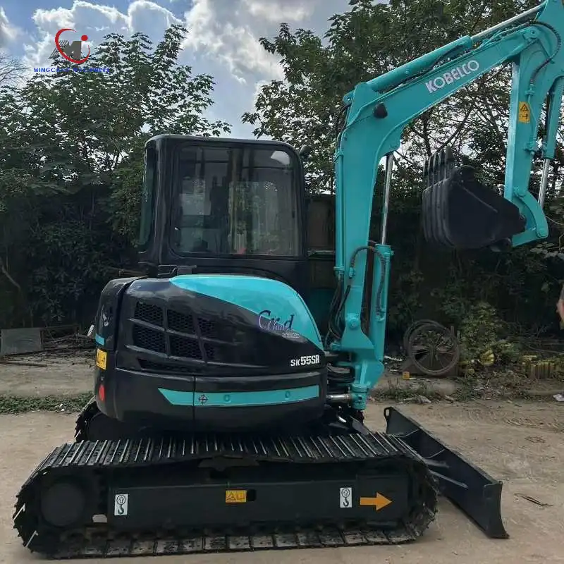 Used Kobelco sk55sr Mini excavator 5ton Japan Excavator For Sale