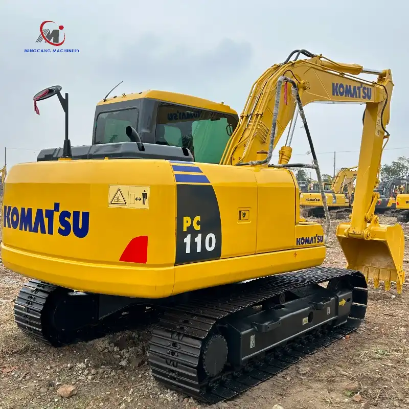 Used Komatsu PC110 11ton excavator Japan Brand excavator For Sale