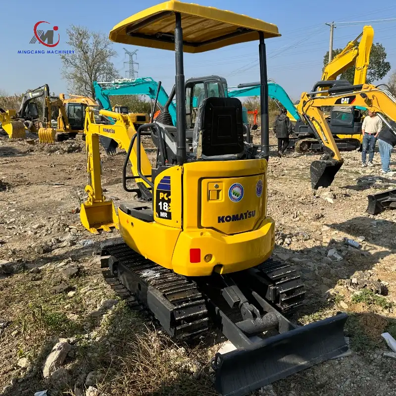 Used Komatsu PC18MR 2ton miniexcavator Japan Brand excavator For Sale