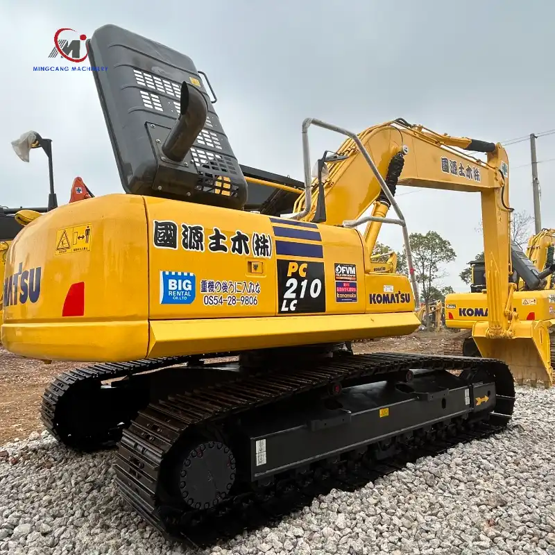 Used Komatsu PC210 21ton excavator Japan Brand excavator For Sale