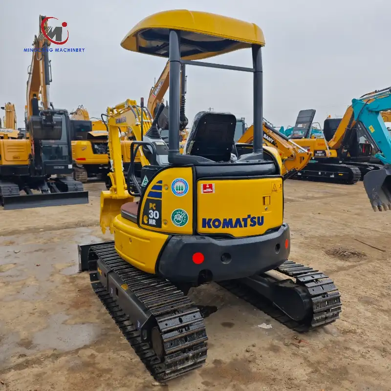 Used Komatsu PC30MR 3ton miniexcavator Japan Brand excavator For Sale