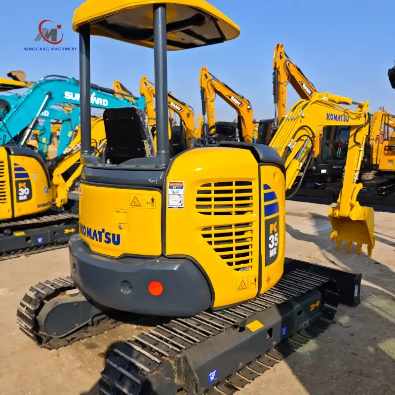 Used Komatsu PC35MR 3.5ton miniexcavator Japan Brand excavator For Sale