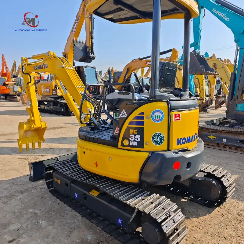 Used Komatsu PC35MR 3.5ton miniexcavator Japan Brand excavator For Sale