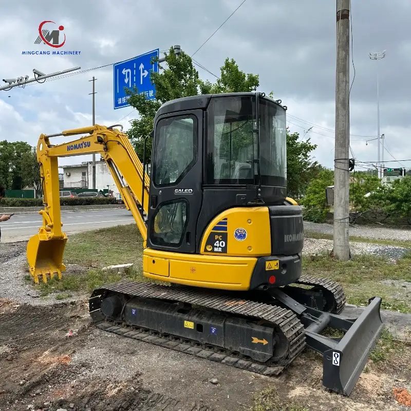 Used Komatsu PC40 4ton miniexcavator Japan Brand excavator For Sale