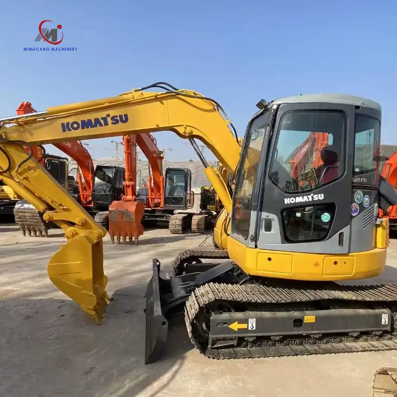 Used Komatsu PC78 7ton miniexcavator Japan Brand excavator For Sale