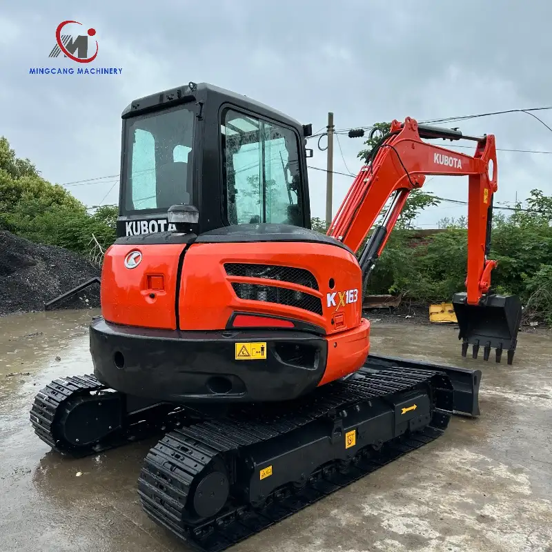 Used Kubota KX163 6ton excavator Japan Brand excavator For Sale