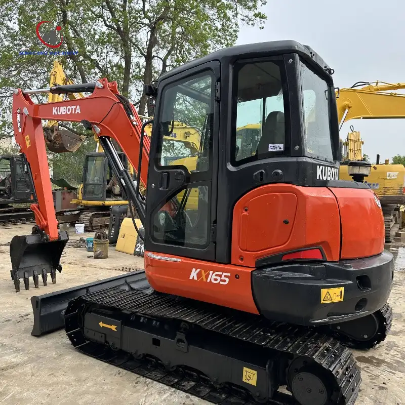 Used Kubota KX165 6ton miniexcavator Japan Brand excavator For Sale
