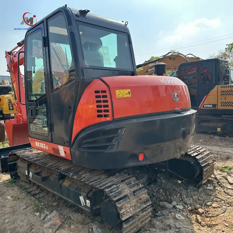 Used Kubota KX183 8ton excavator Japan Brand excavator For Sale