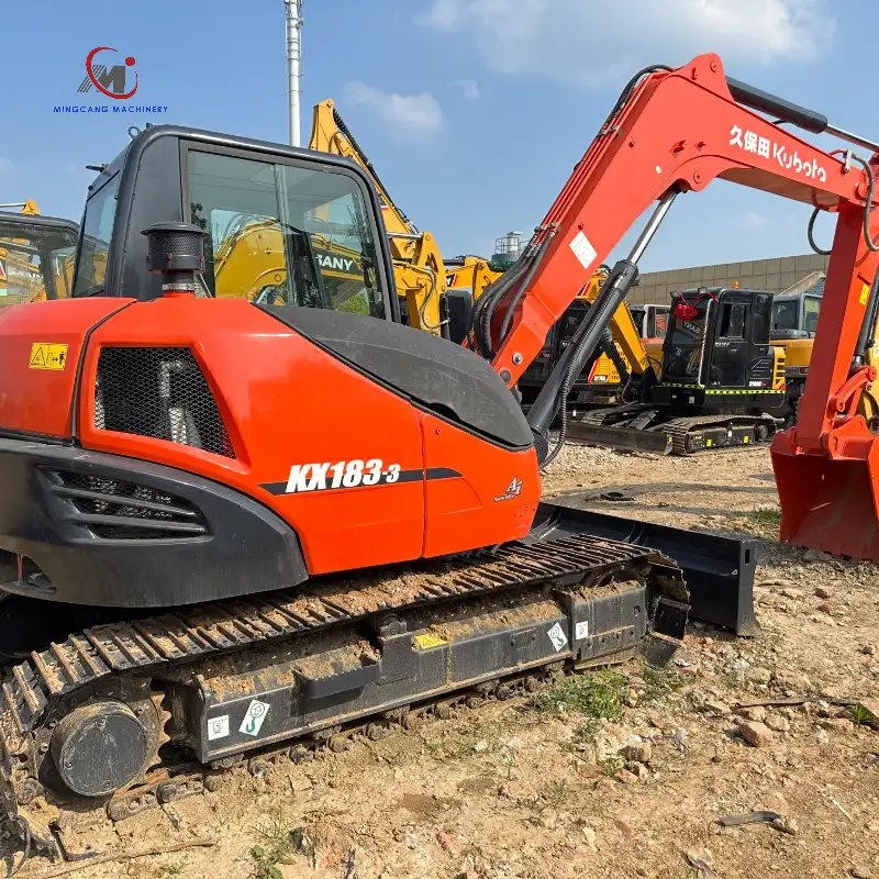 Used Kubota KX183 8ton excavator Japan Brand excavator For Sale