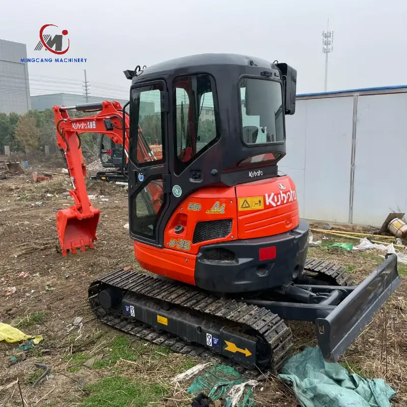 Used Kubota u35 3.5ton miniexcavator Japan Brand excavator For Sale