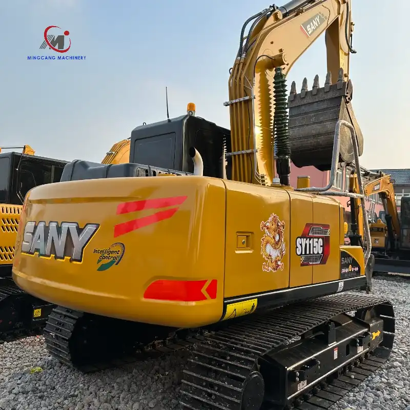 Used SANY SY115c Excavator 11Ton excavator second hand digger For Sale