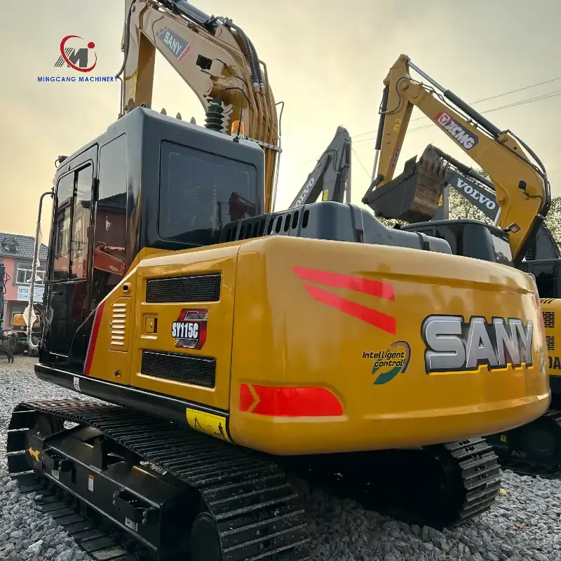 Used SANY SY115c Excavator 11Ton excavator second hand digger For Sale