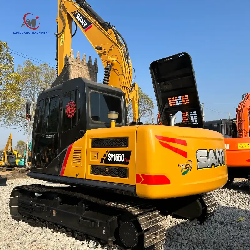 Used SANY SY155c Excavator 15Ton excavator second hand digger For Sale