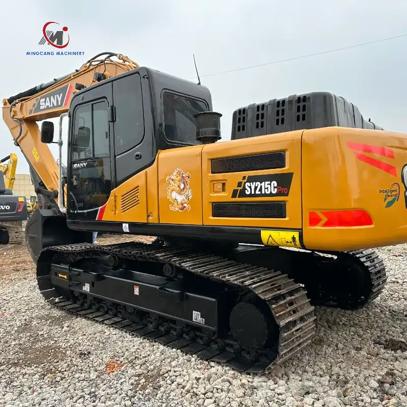 Used SANY SY215c Excavator 21Ton excavator second hand digger For Sale