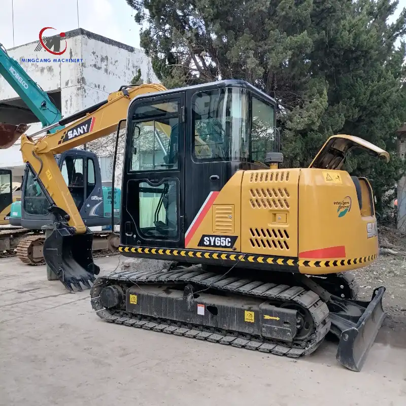 Used SANY SY65c Excavator 6Ton miniexcavator mini digger For Sale