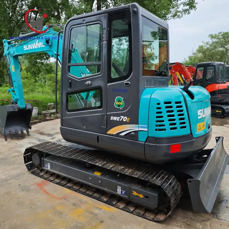Used SUNWARD 70E miniexcavator 7ton excavator Fot Sale