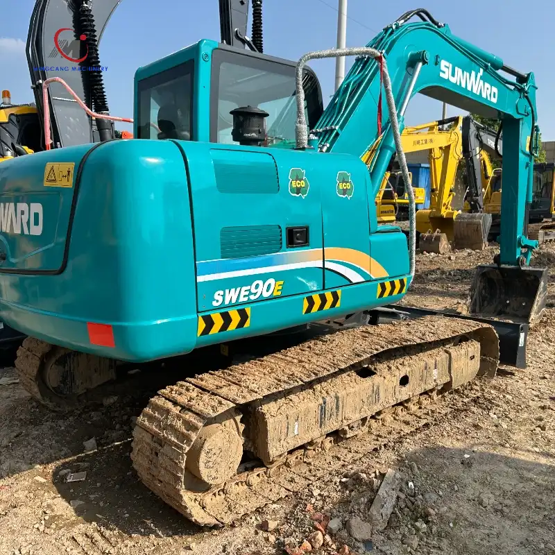 Used SUNWARD 90E miniexcavator 9ton excavator Fot Sale