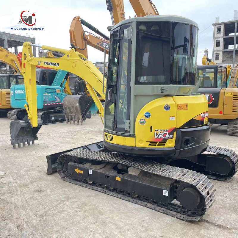Used Yammer Vio55 5ton miniexcavator Japan Brand Excvavator For Sale