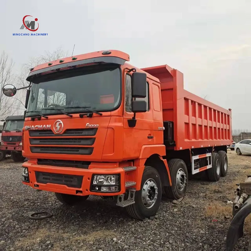 Used truck Shacma F3000 8x4 second hand dump truck in good condition