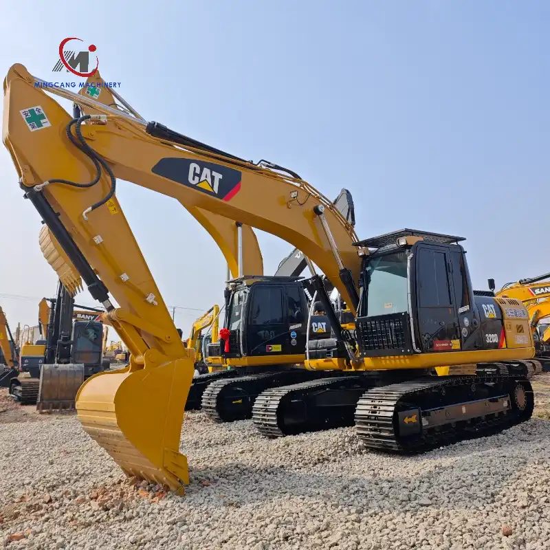 Used caterpillar 320D Excavator 20ton