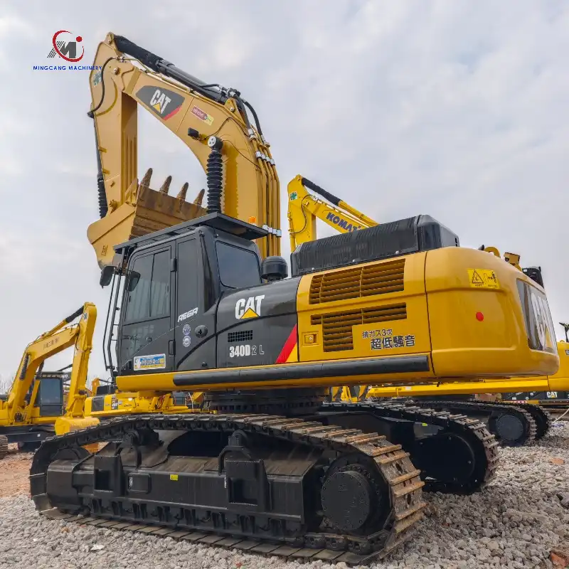 caterpillar 340D2L used excavator 40tons