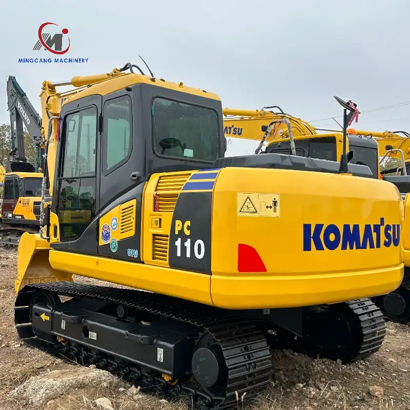 Used Komatsu PC110 11ton excavator Japan Brand excavator For Sale
