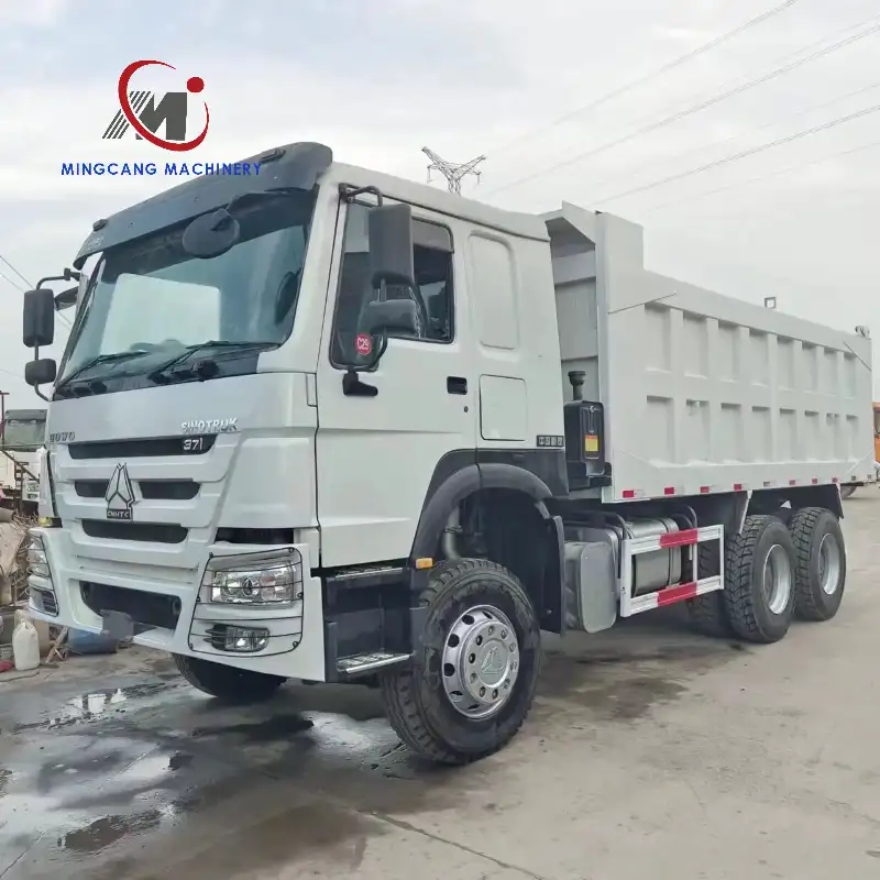 howo 371 6x4 second hand dump truck in good condition