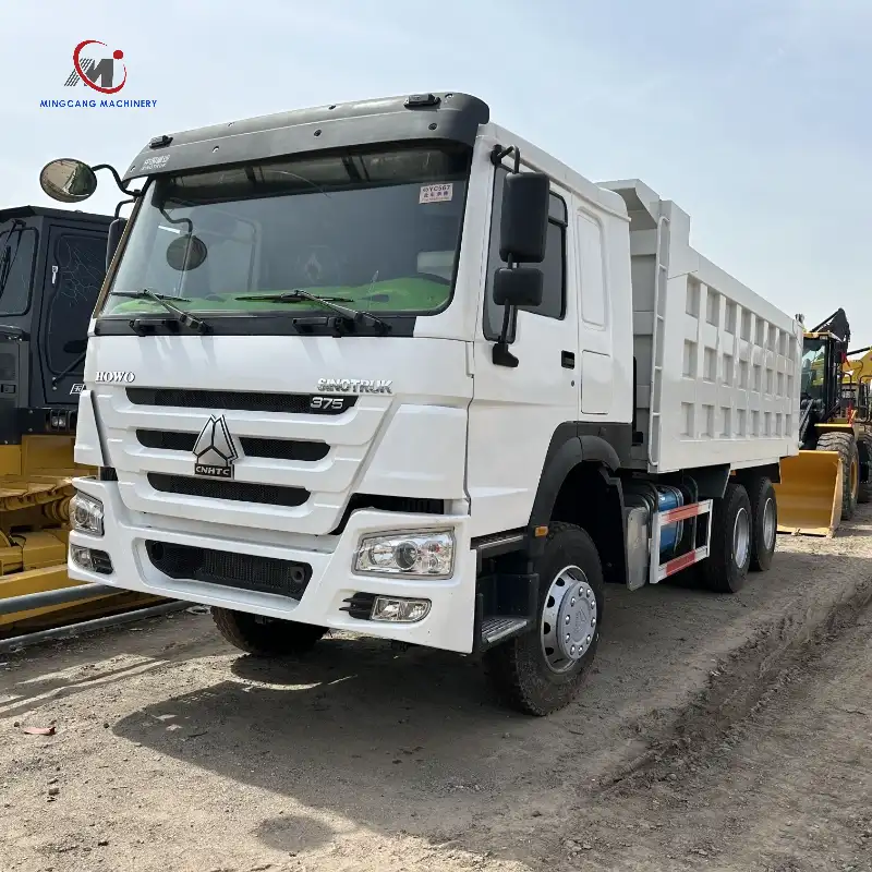 used sinotruk howo 375 6x4 dump truck for sale