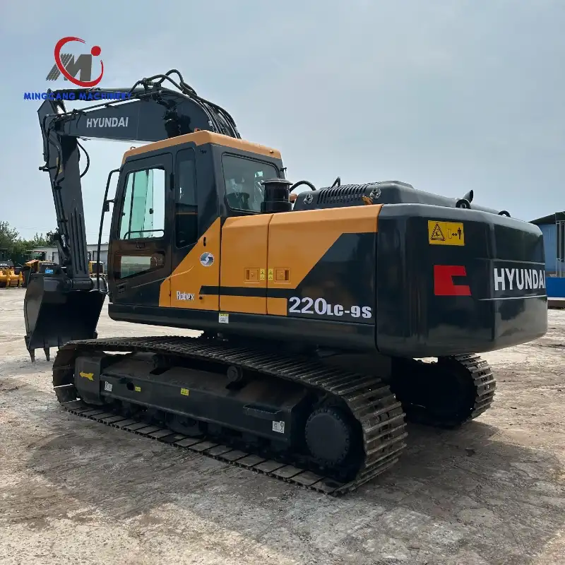 Used Hyundai Excavator 220LC-9S low price 20 ton hyundai excavator
