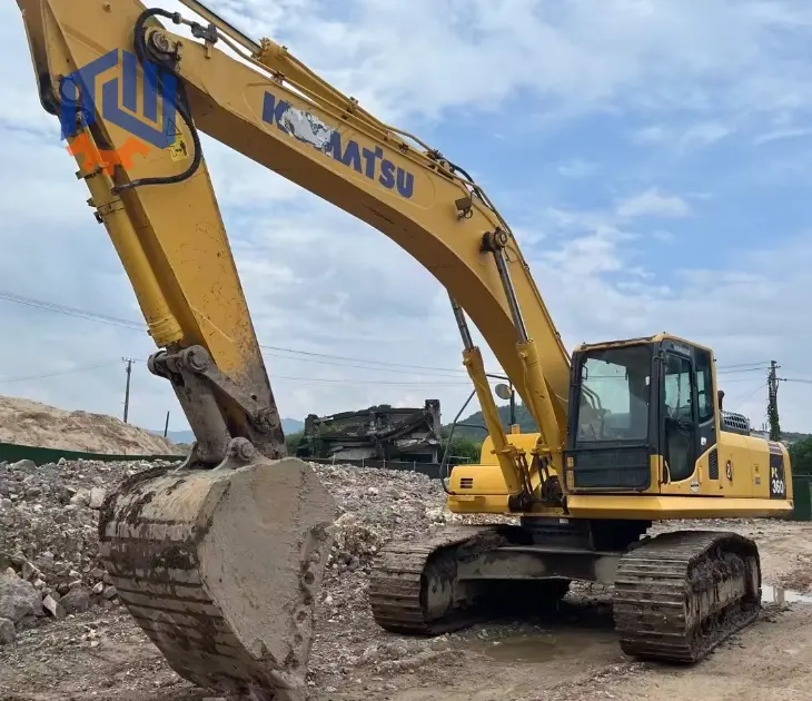 Дешевый оригинальный б/у Komatsu PC360-8 гидравлический гусеничный экскаватор-лопатка