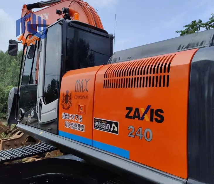 Excavadora hidráulica de cadenas grande Hitachi 240 de segunda mano barata