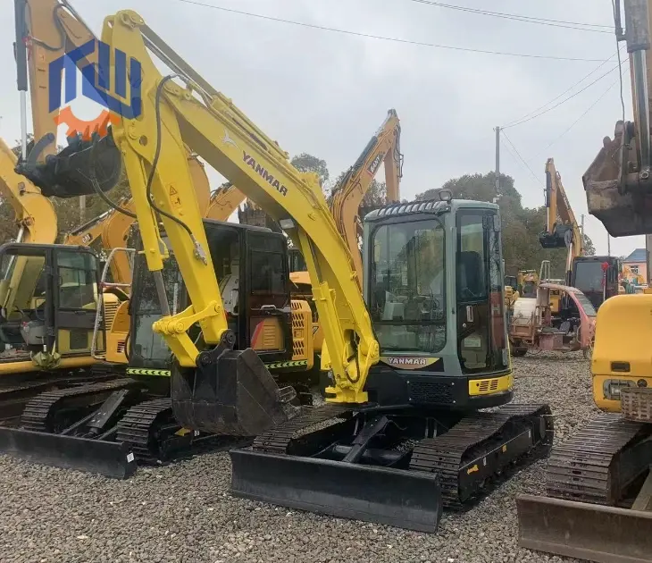 Miniexcavadora Yanmar 55 5T original japonesa a buen precio en venta